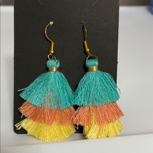 Multicolored earrings